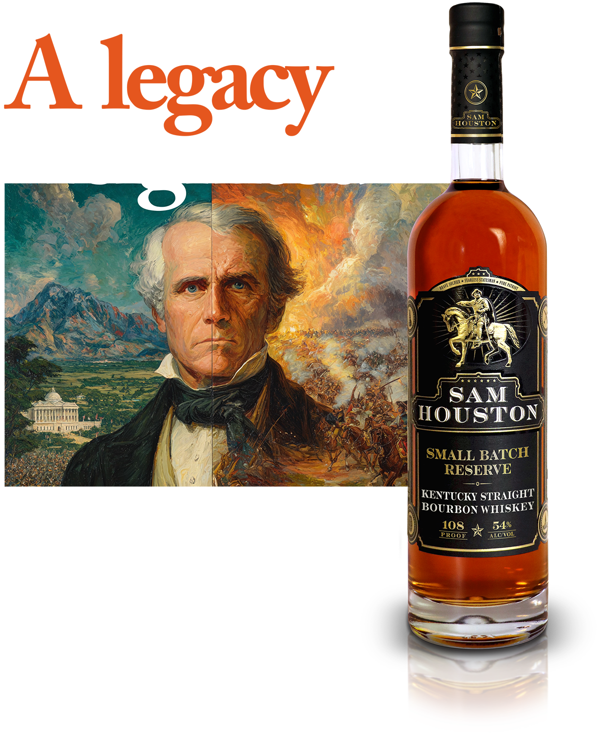 Sam Houston Bourbon Whiskey